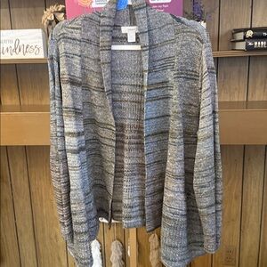 Cj Banks Green Cardigan